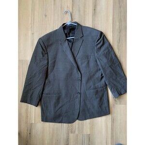 KENNETH COLE “Awearness” Blazer Mens 52R Gray ShadowLined Suit Jacket Sport Coat